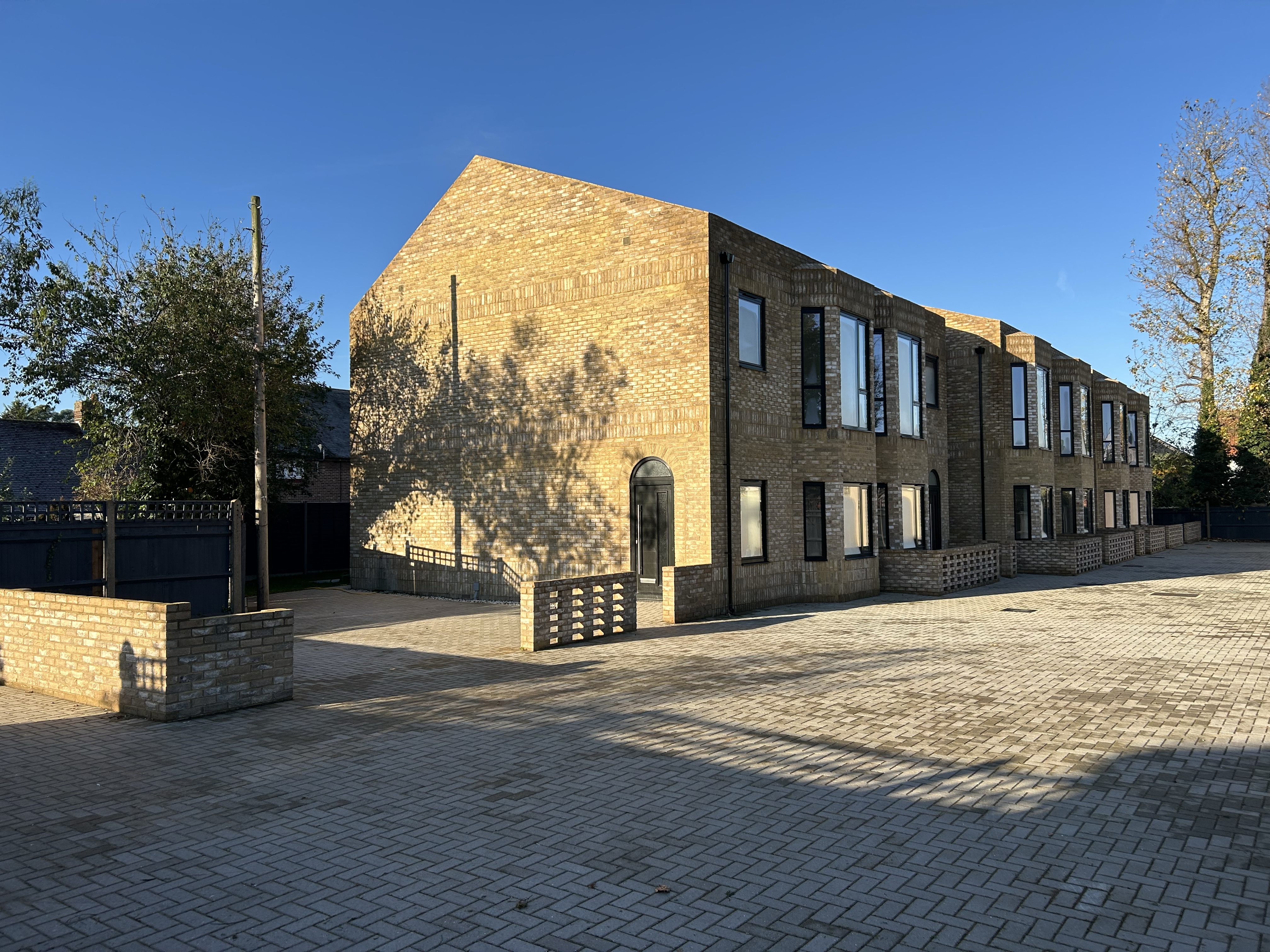 External site entrance view